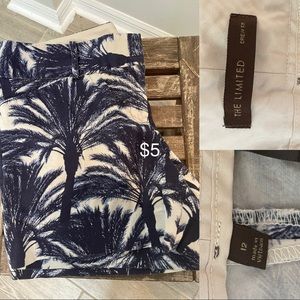 Closet clean-out, The limited shorts, size 12